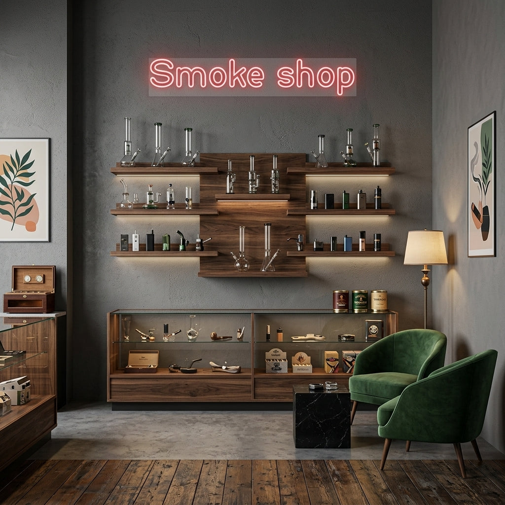 Custom Neon: Smoke shop