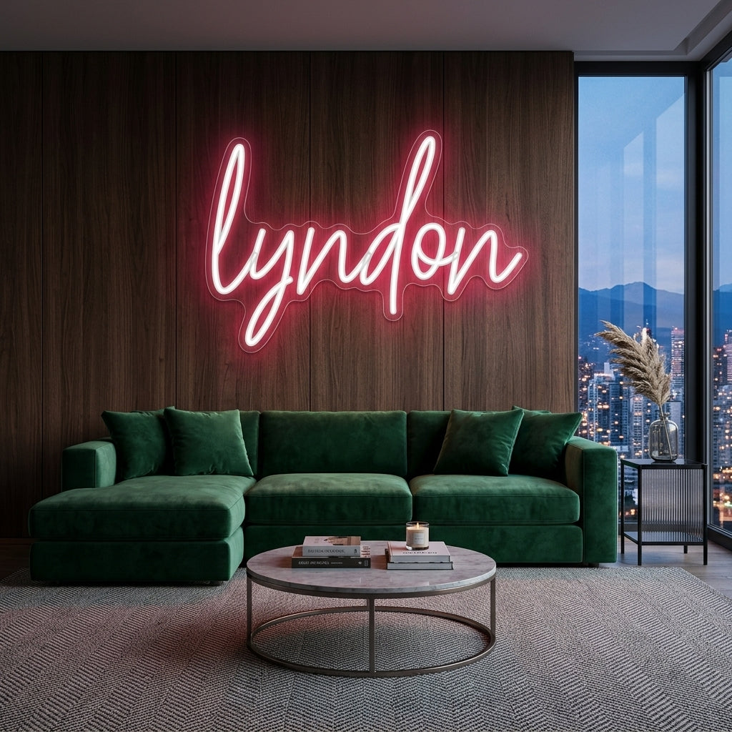 Custom Neon: lyndon