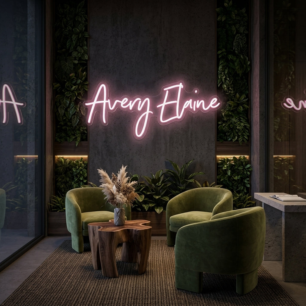 Custom Neon: Avery Elaine