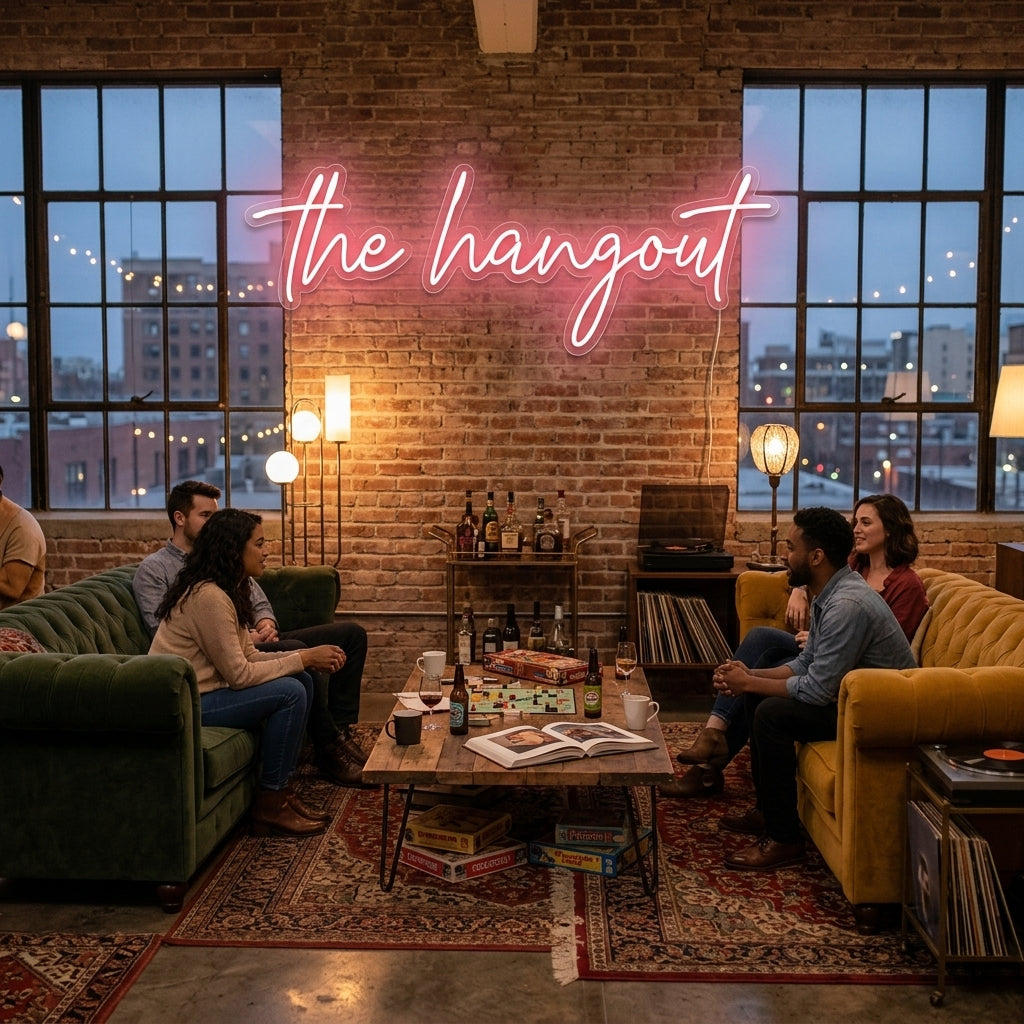 Custom Neon: the hangout