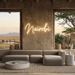 Custom Neon: Nairobi