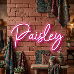 Custom Neon: Paisley