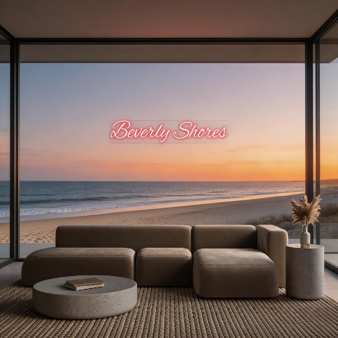 Custom Neon: Beverly Shores