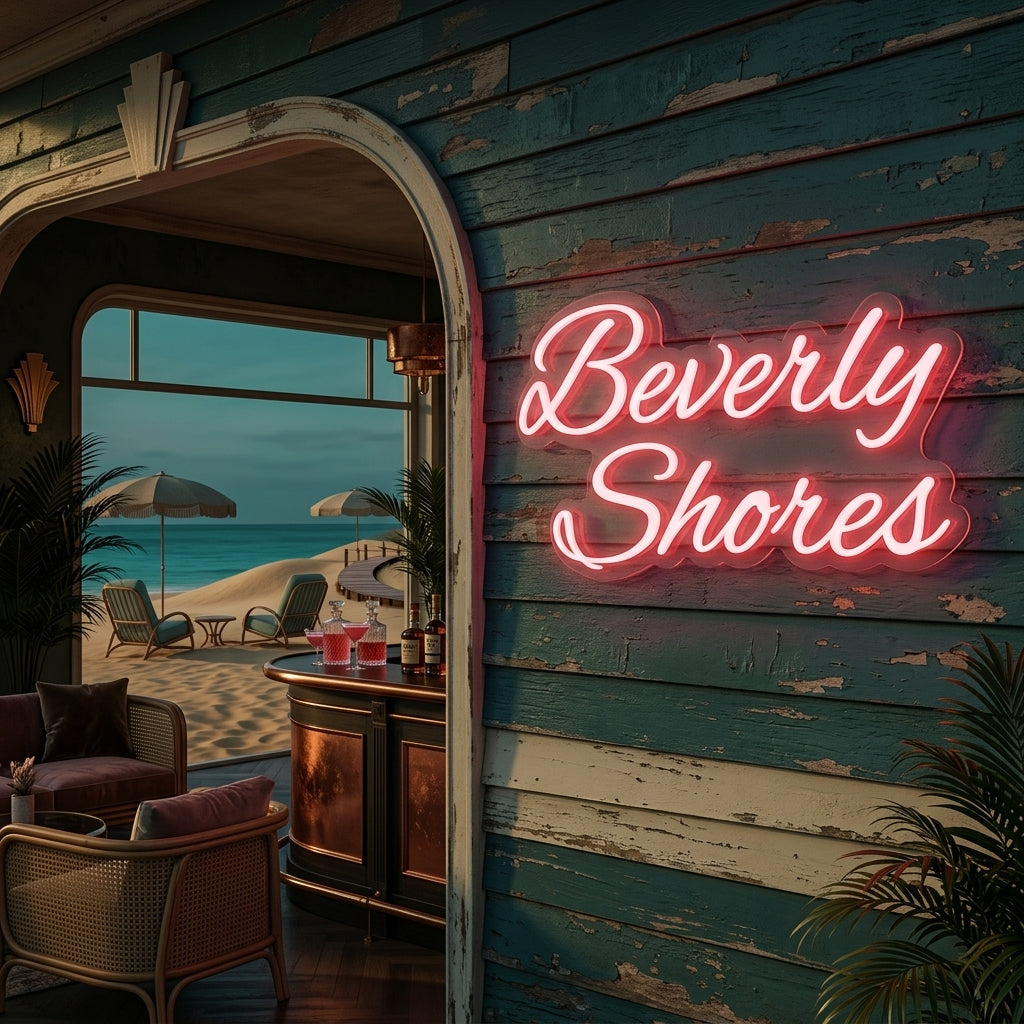 Custom Neon: Beverly Shores