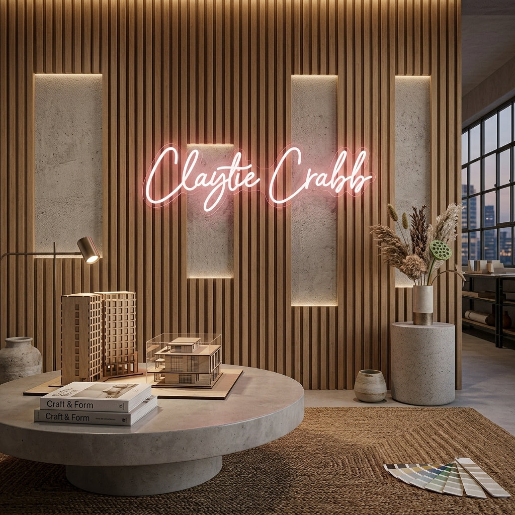 Custom Neon: Claytie Crabb