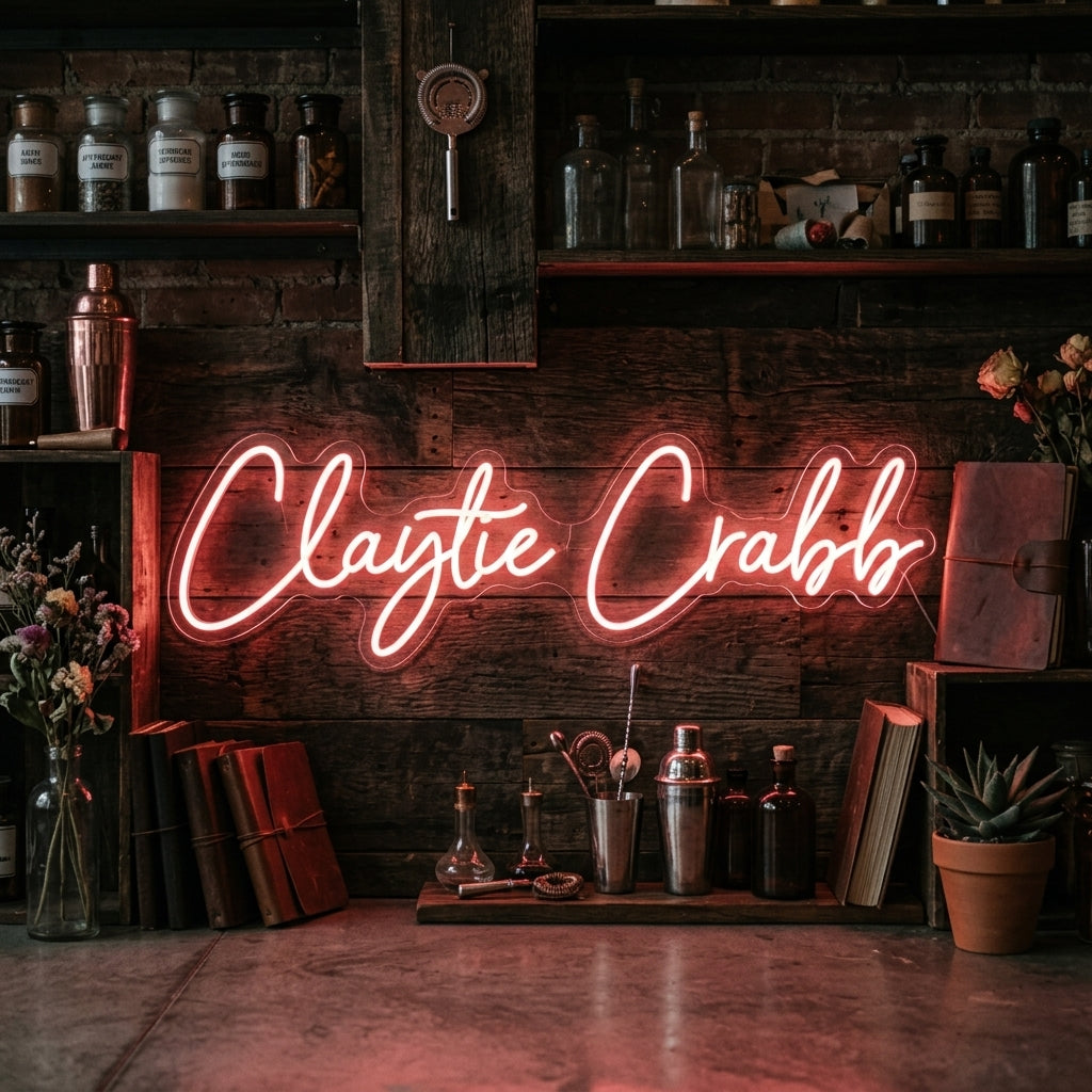 Custom Neon: Claytie Crabb