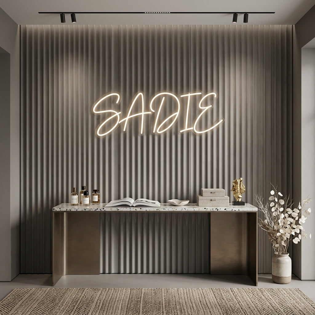 Custom Neon: SADIE