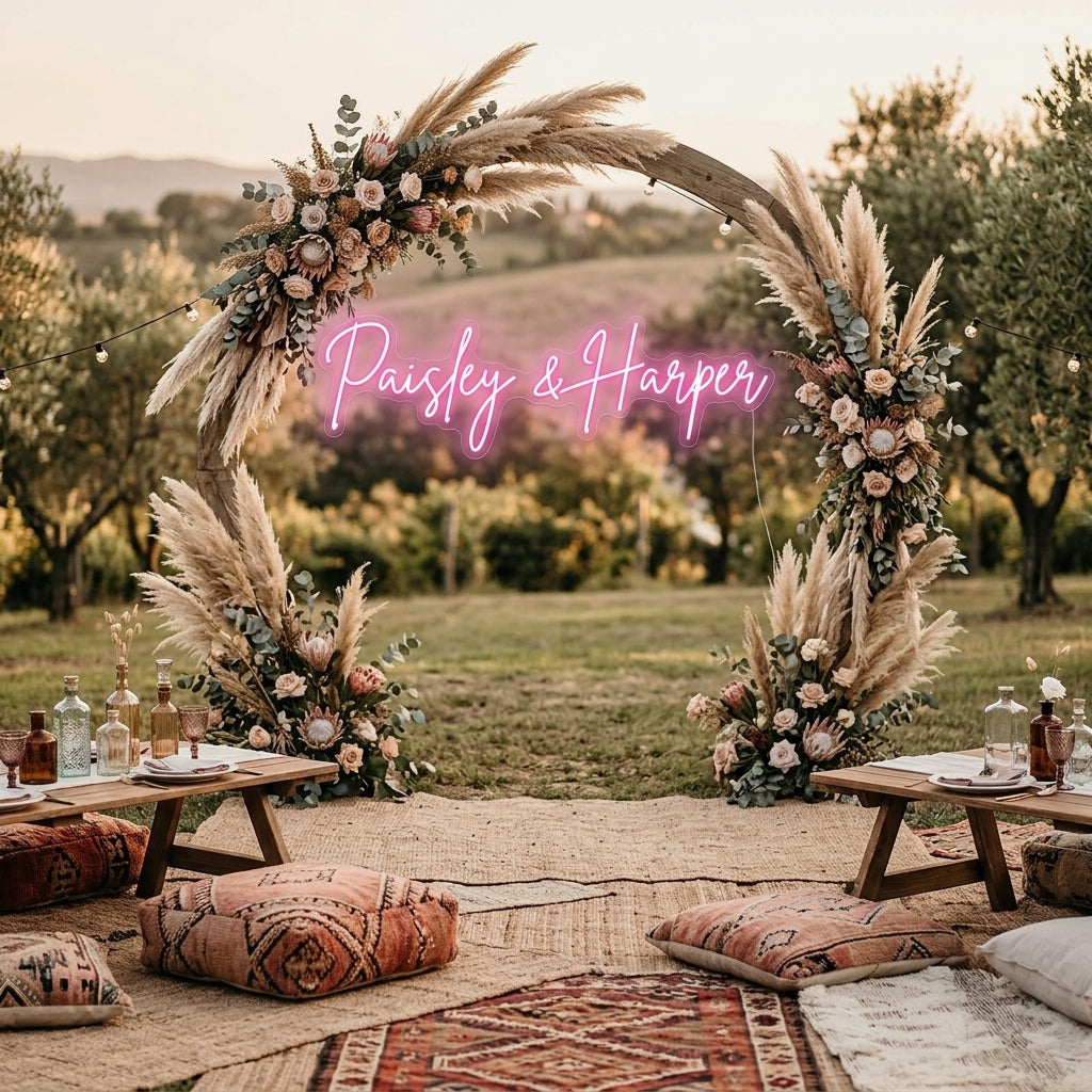 Custom Neon: Paisley & Har...