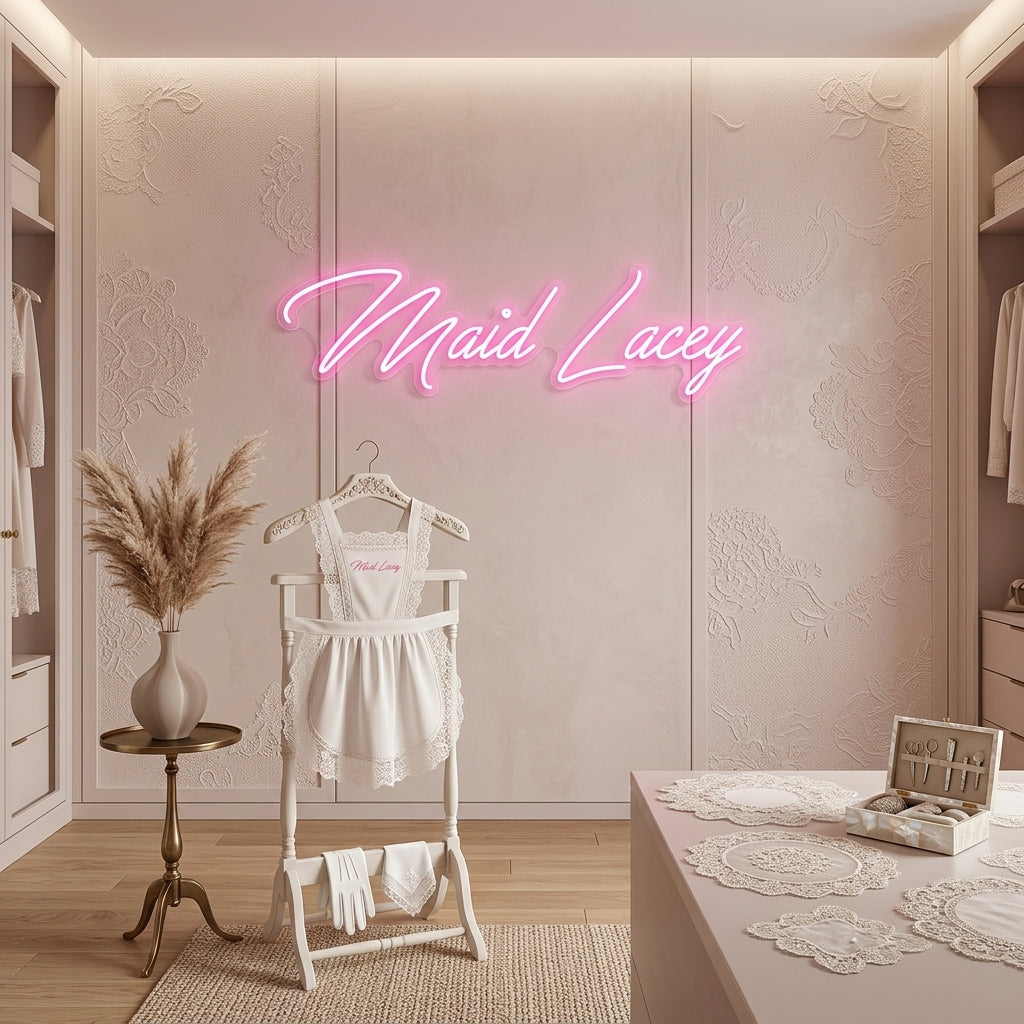Custom Neon: Maid Lacey