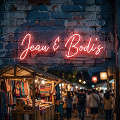 Custom Neon: Jeau & Bodi’s