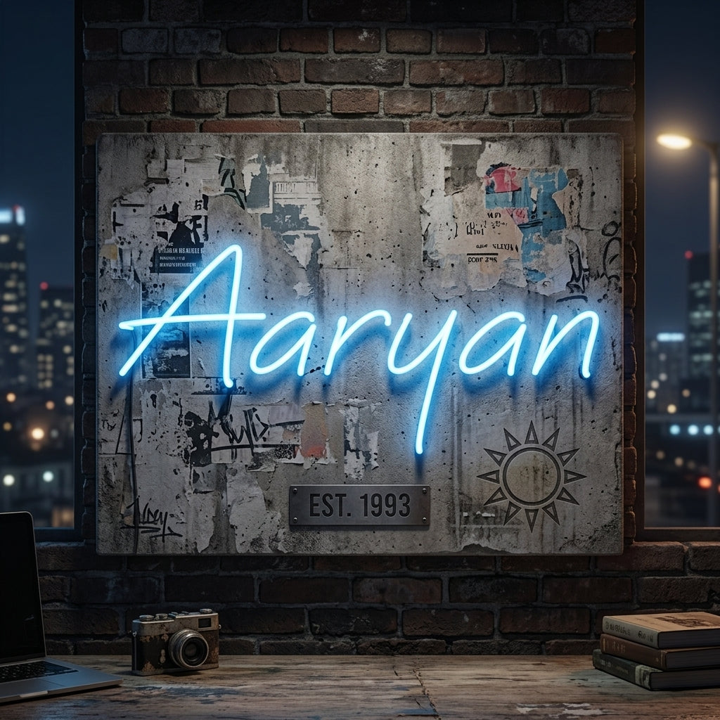 Custom Neon: Aaryan