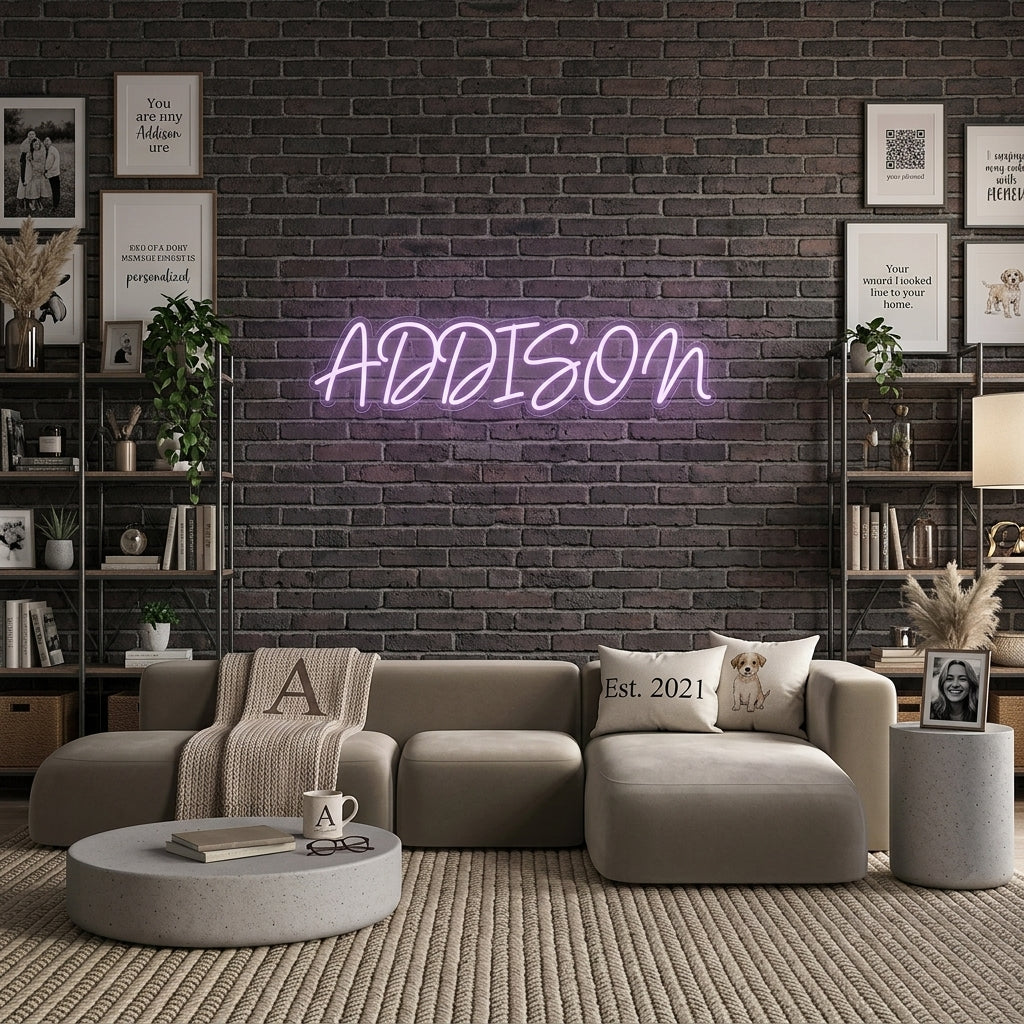 Custom Neon: ADDISON
