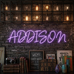 Custom Neon: ADDISON