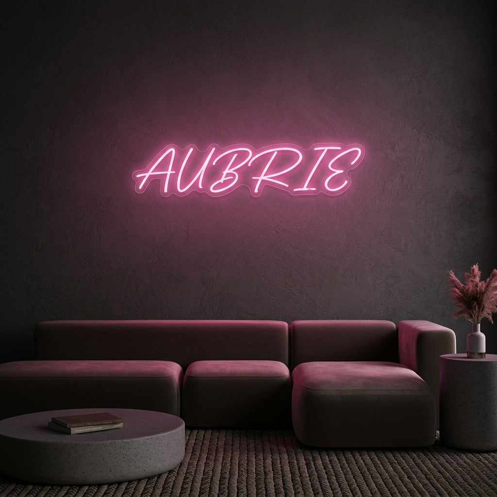 Custom Neon: AUBRIE