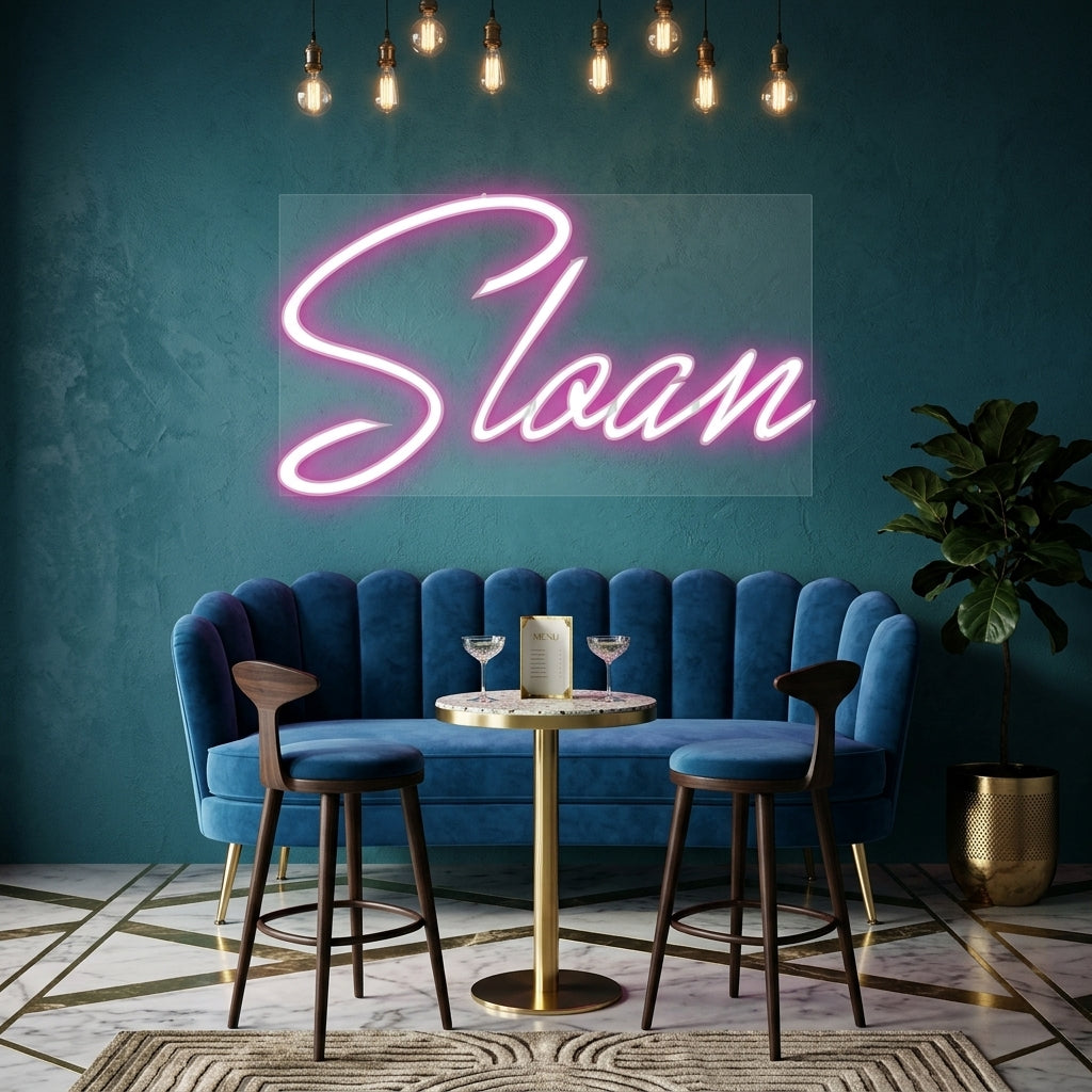 Custom Neon: Sloan
