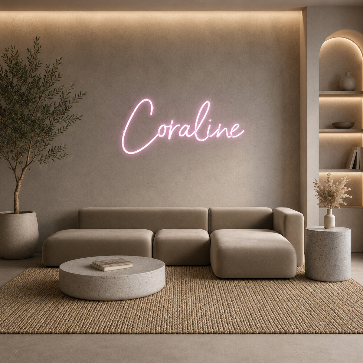 Custom Neon: Coraline
