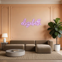 Custom Neon: elizabeth