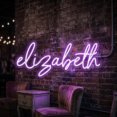 Custom Neon: elizabeth