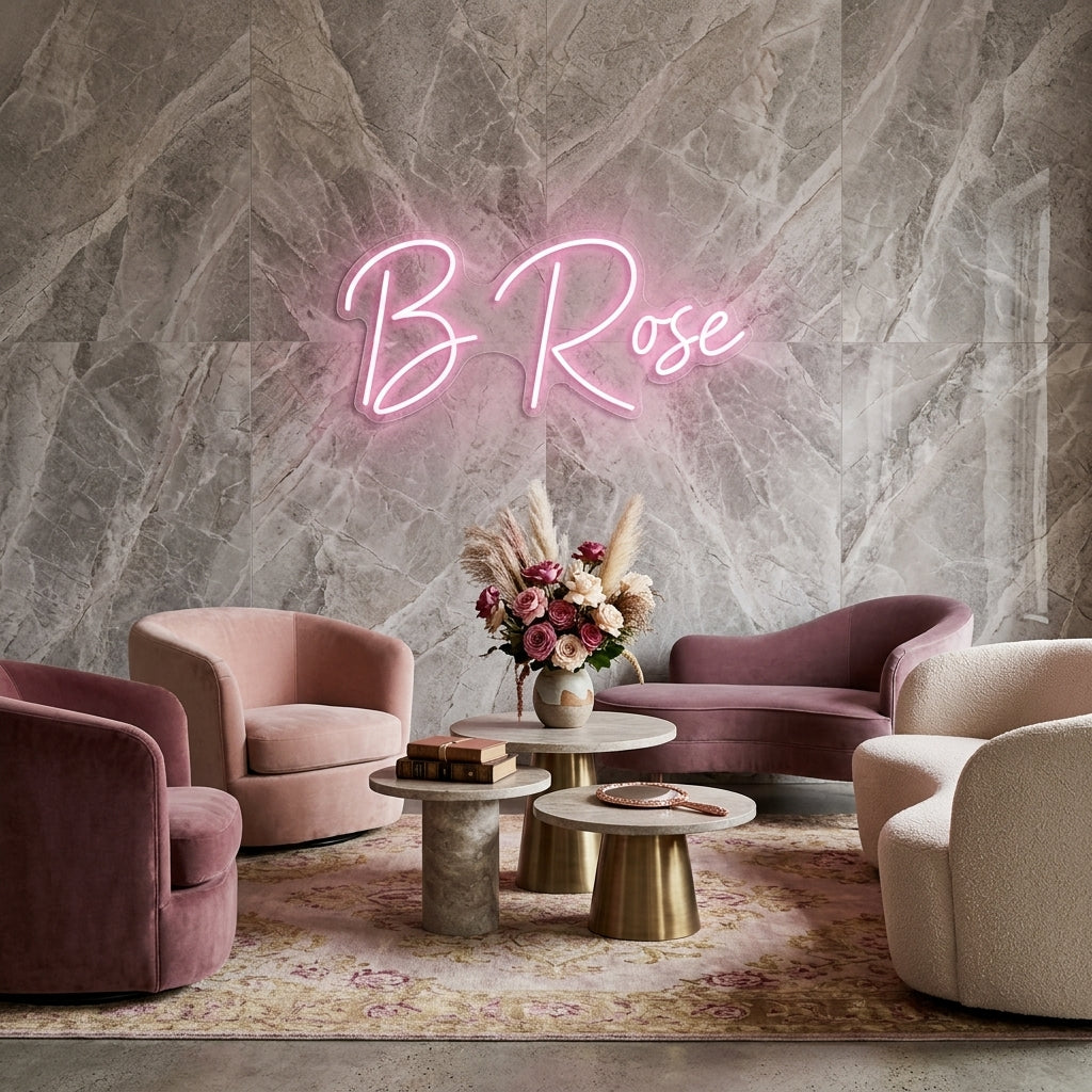 Custom Neon: B Rose