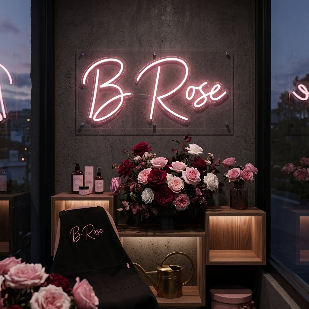 Custom Neon: B Rose