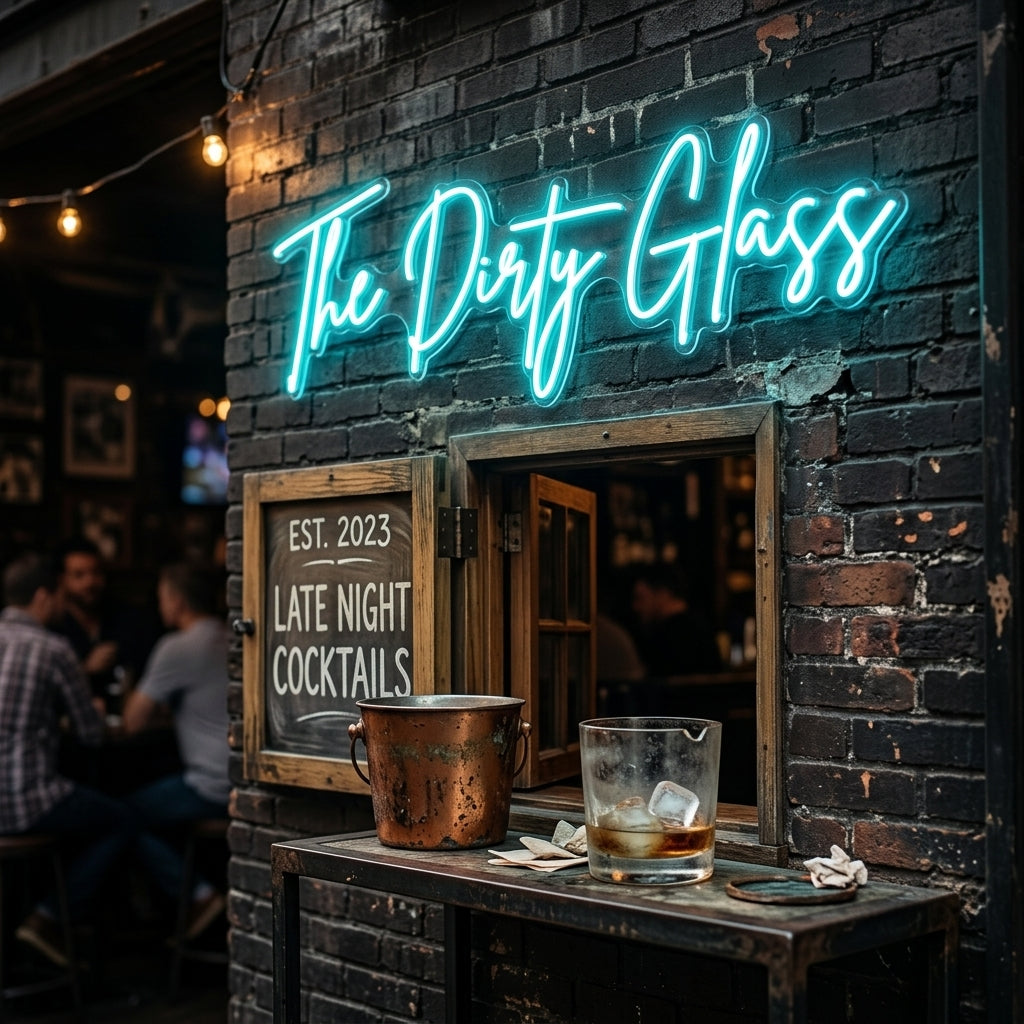 Custom Neon: The Dirty Glass