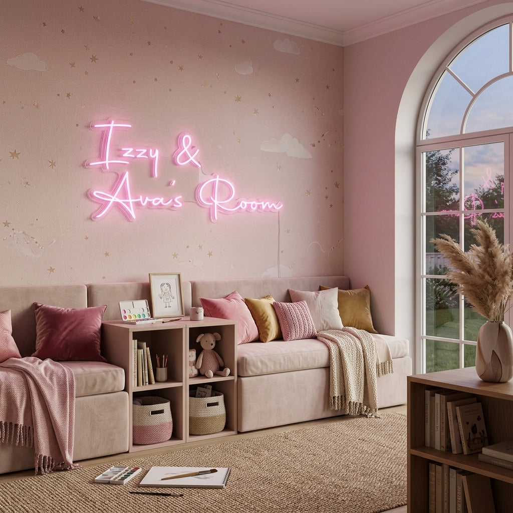 Custom Neon: Izzy & Ava’...