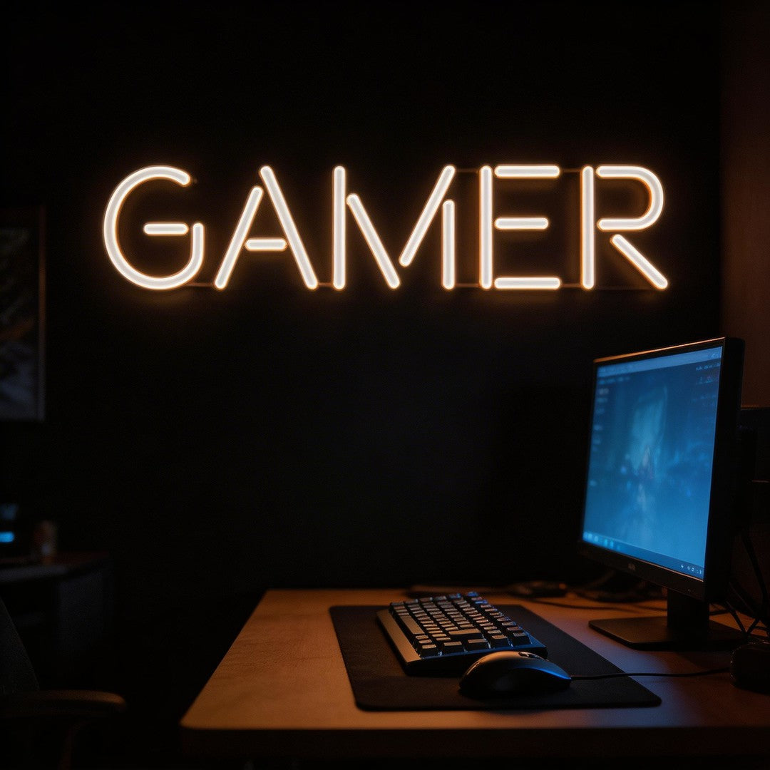 Custom Neon: GAMER