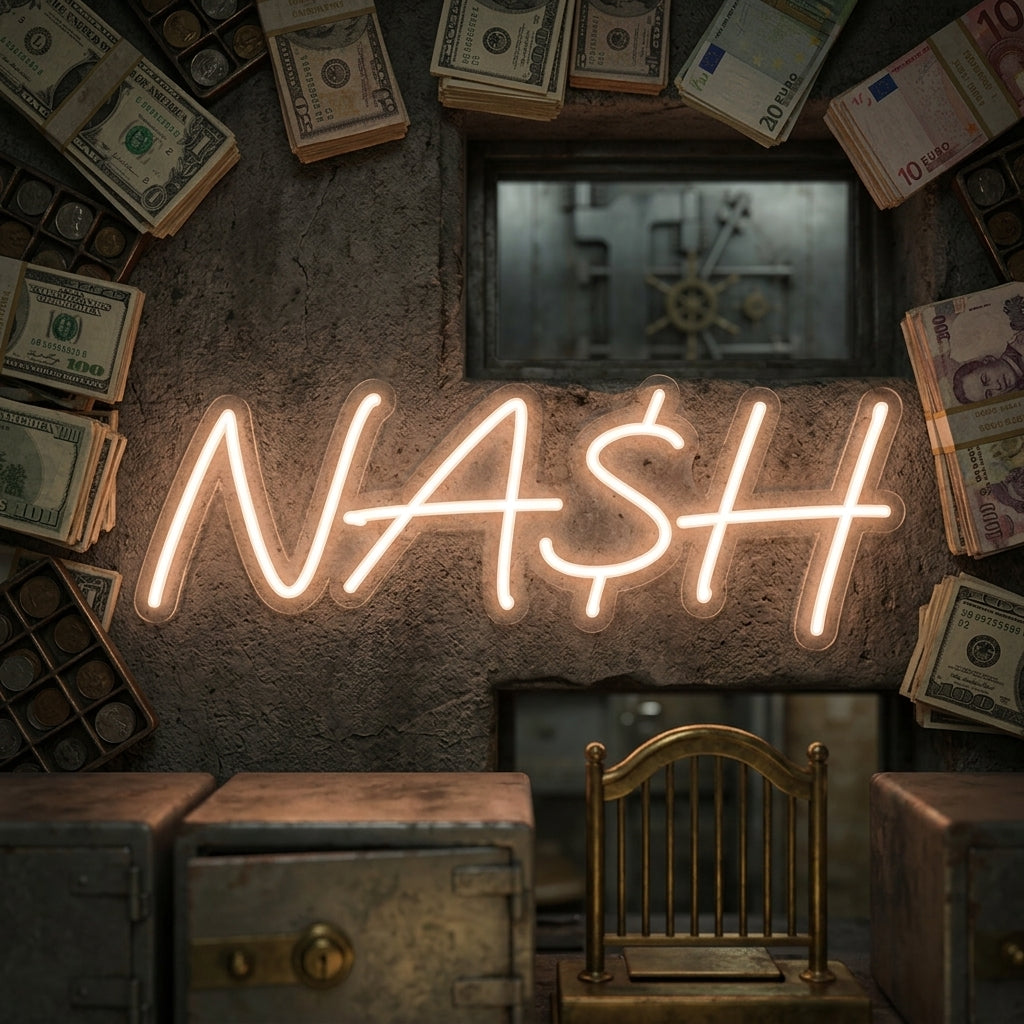 Custom Neon: NA$H