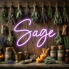 Custom Neon: Sage