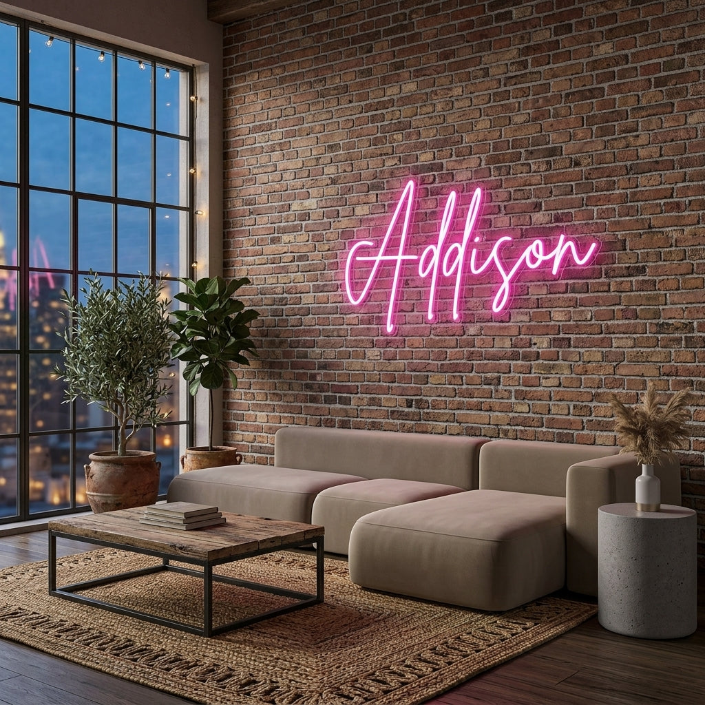 Custom Neon: Addison
