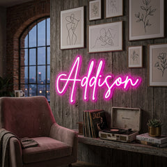 Custom Neon: Addison