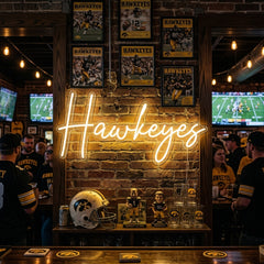 Custom Neon: Hawkeyes