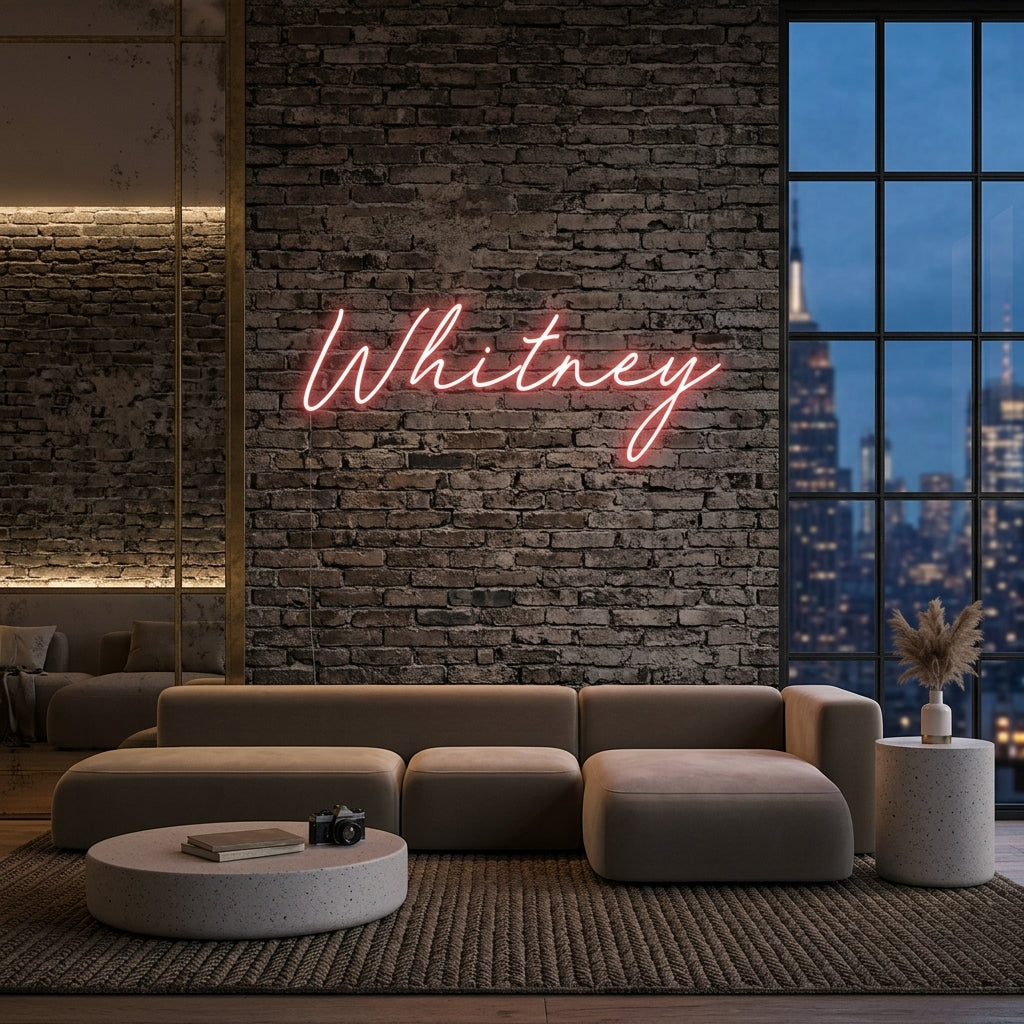 Custom Neon: Whitney