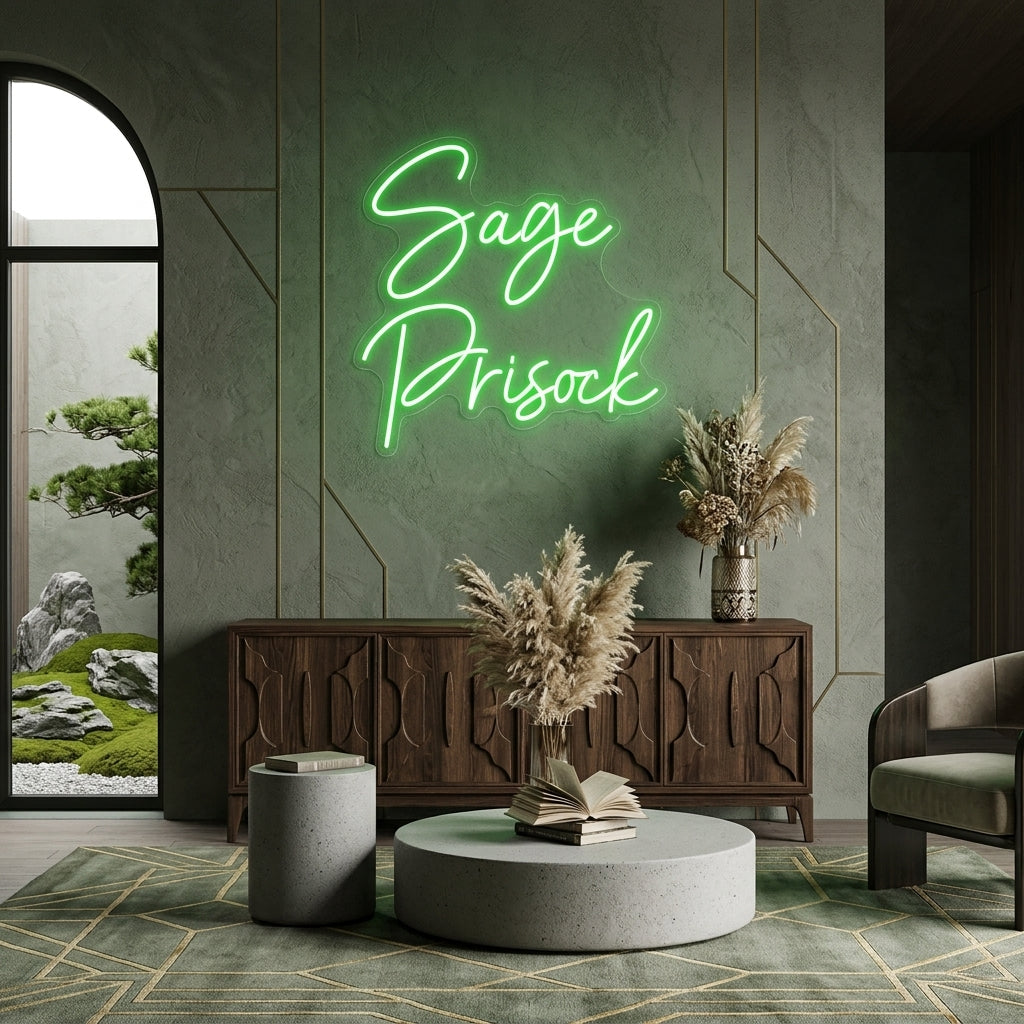 Custom Neon: Sage Prisock