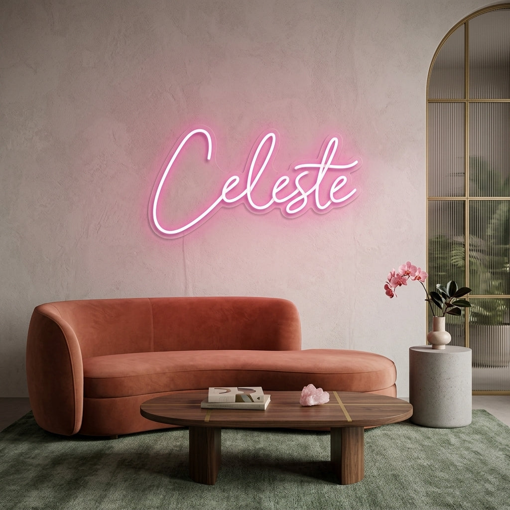 Custom Neon: Céleste