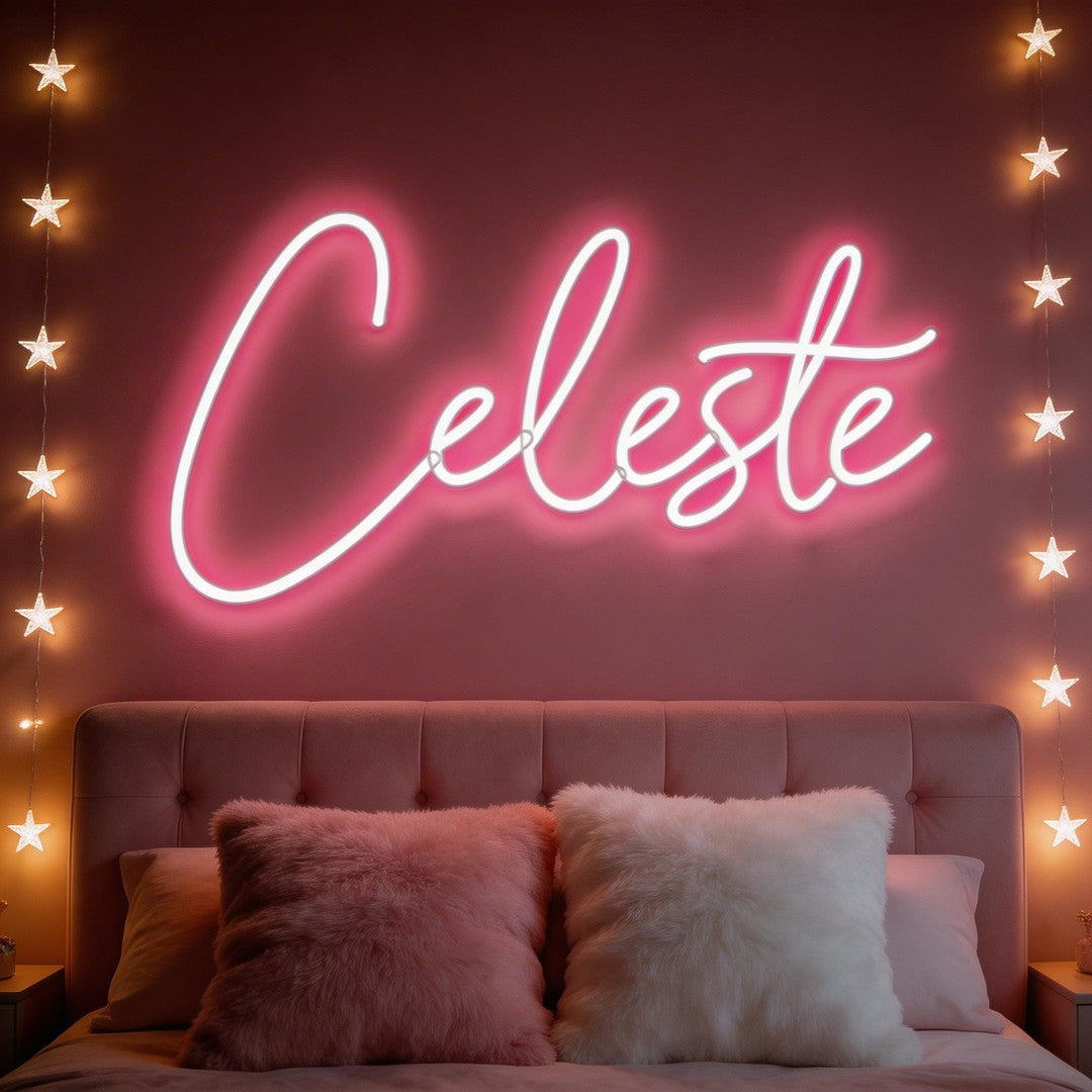 Custom Neon: Céleste