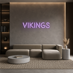 Custom Neon: VIKINGS