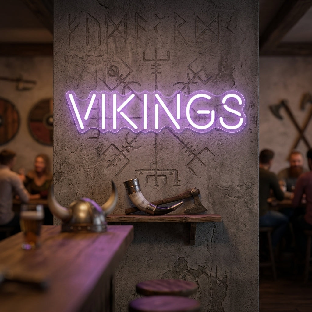 Custom Neon: VIKINGS