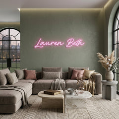 Custom Neon: Lauren Beth