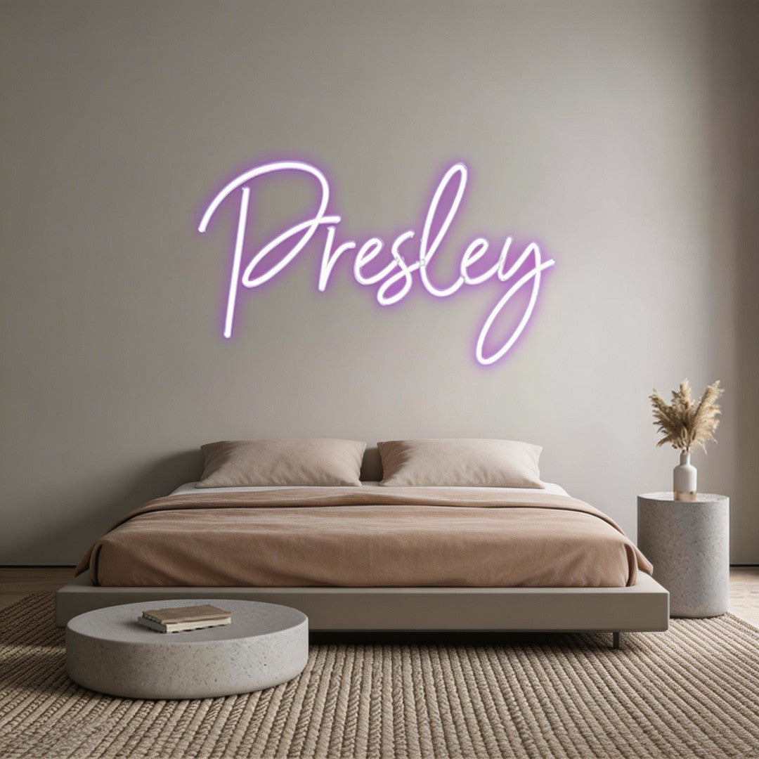 Custom Neon: Presley
