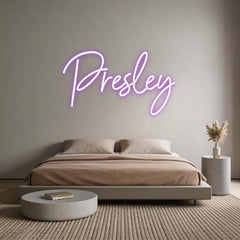 Custom Neon: Presley