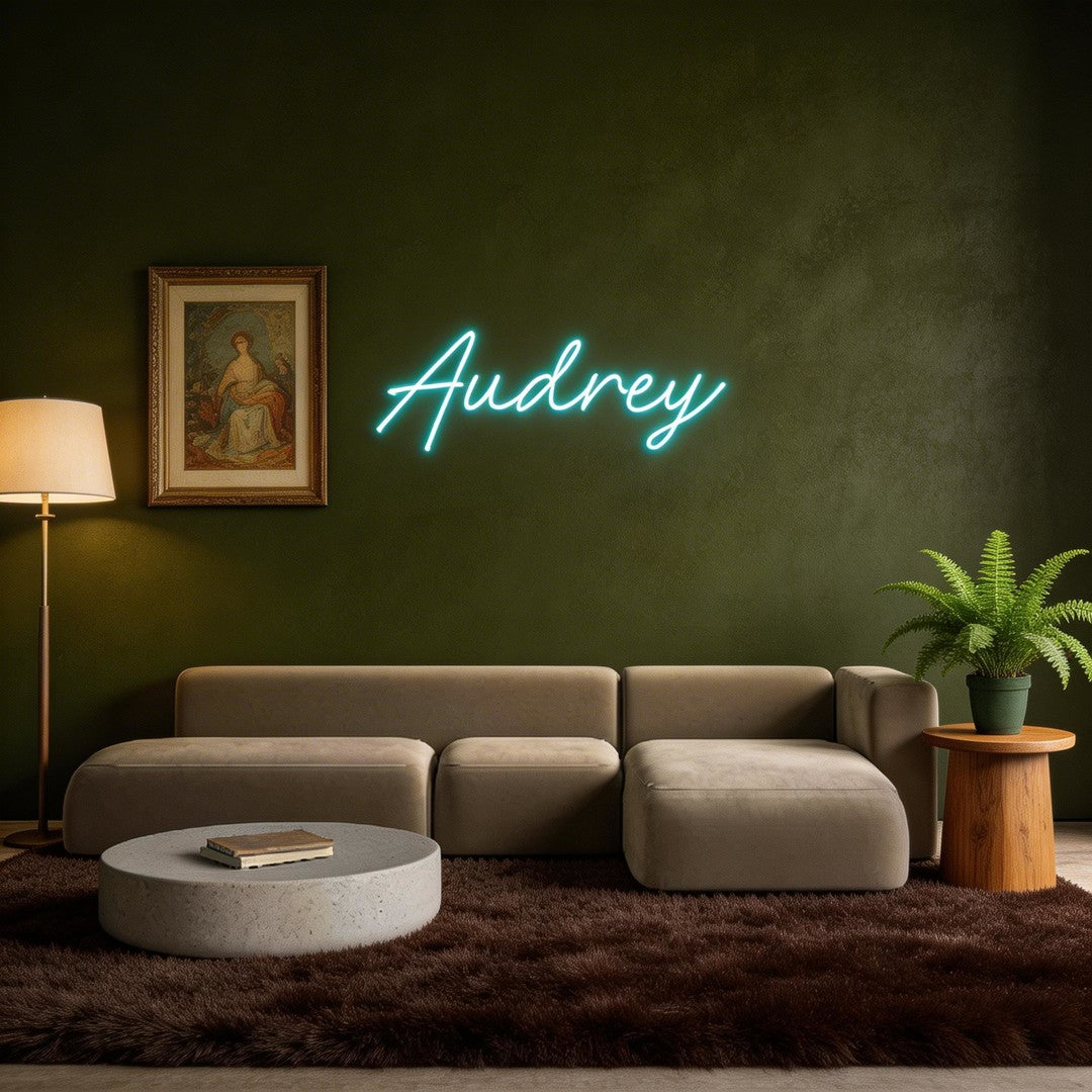 Custom Neon: Audrey