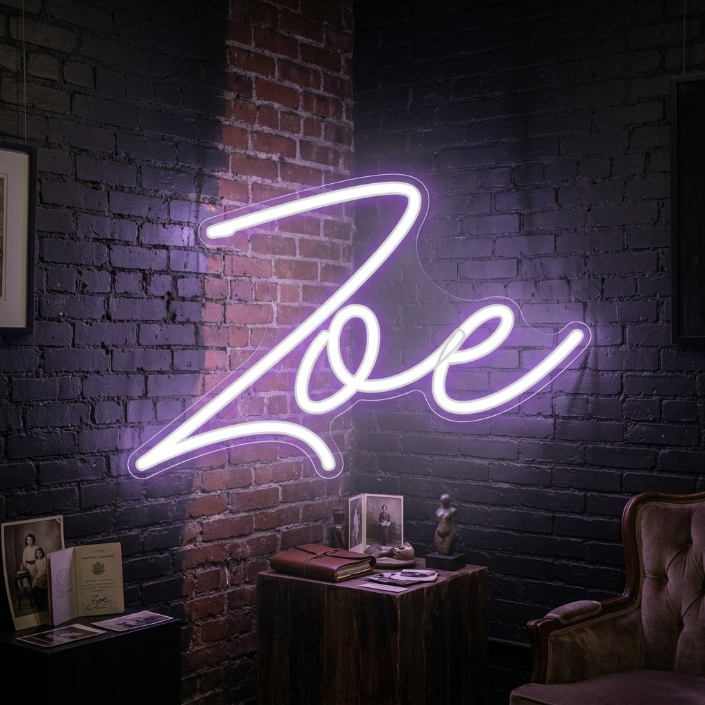 Custom Neon: Zoe