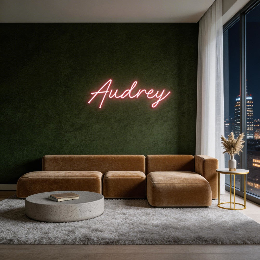 Custom Neon: Audrey