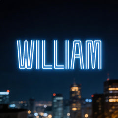Custom Neon: WILLIAM