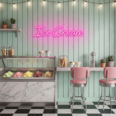 Custom Neon: Ice Cream