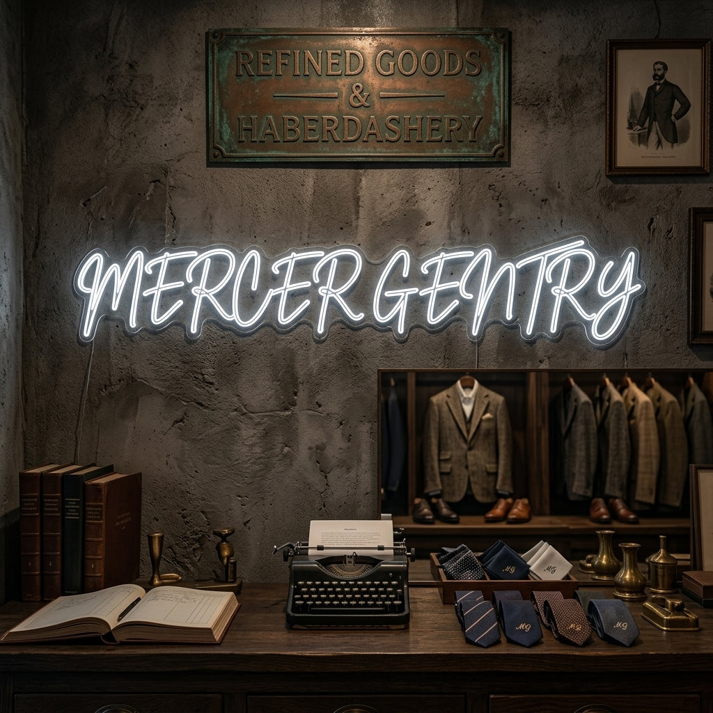 Custom Neon: MERCER GENTRY
