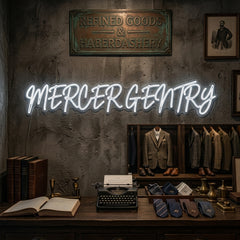 Custom Neon: MERCER GENTRY