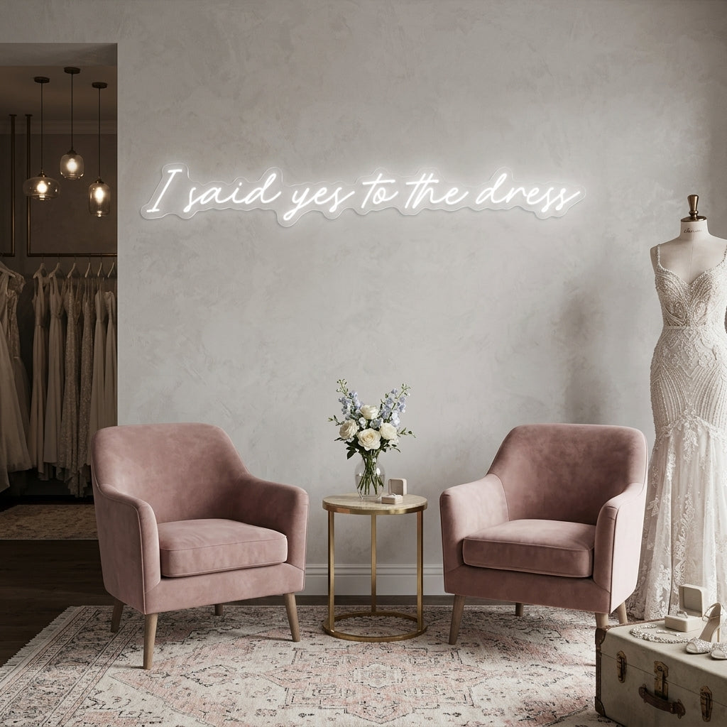 Custom Neon: I said yes to...