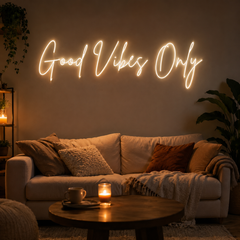 Custom Neon: Good Vibes Only